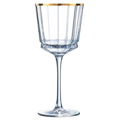 Набор бокалов для вина Cristal d`Arques Macassar gold 350 мл