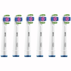 Насадка для зубной щетки Oral-B EB18pRB-6 3D White EB18pRB-6 3D White