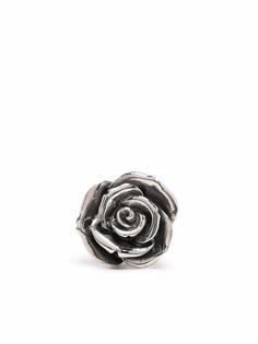 Emanuele Bicocchi серебряная серьга в виде розы