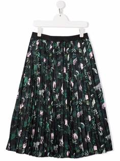 Kenzo Kids плиссированная юбка с эластичным поясом