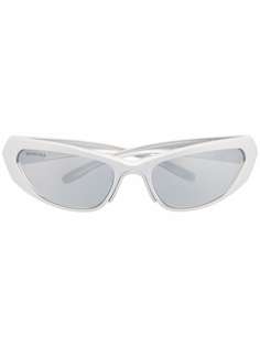 Balenciaga Eyewear солнцезащитные очки в прямоугольной оправе