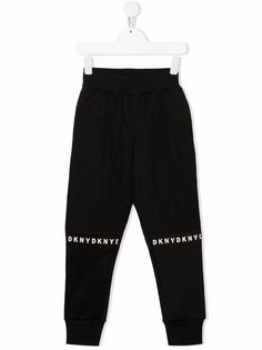 Dkny Kids спортивные брюки с логотипом