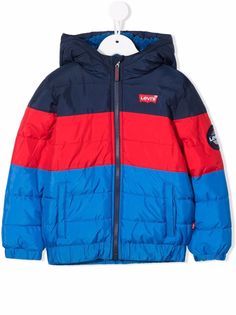 Levis Kids пуховик с полосками