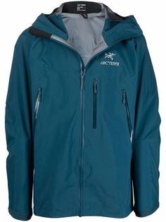 Arcteryx куртка с капюшоном и вышитым логотипом Arc'teryx