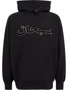 Supreme худи с логотипом