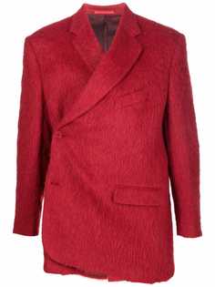 Martine Rose однобортный пиджак асимметричного кроя
