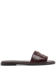 Tory Burch шлепанцы с логотипом