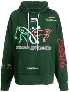 NAMESAKE худи с графичным принтом