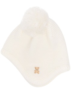 Familiar фактурная шапка с помпоном