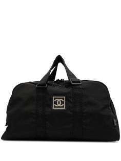 Chanel Pre-Owned сумка Sports 2002-го года с нашивкой-логотипом