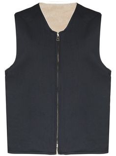 BEAMS PLUS двусторонний жилет на молнии