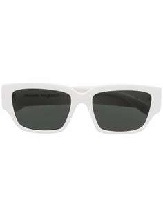 Alexander McQueen Eyewear солнцезащитные очки с логотипом Graffiti