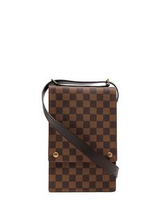 Louis Vuitton сумка на плечо Damier Ebène Potobello 1999-го года