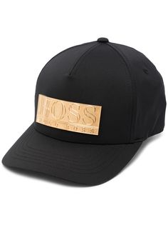 BOSS бейсболка с нашивкой-логотипом