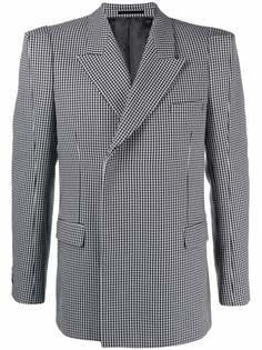 Martine Rose блейзер в клетку