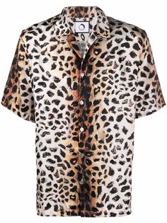 Endless Joy рубашка с короткими рукавами и леопардовым принтом