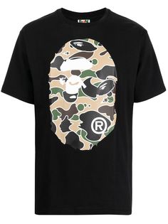 A BATHING APE® футболка с логотипом Bape