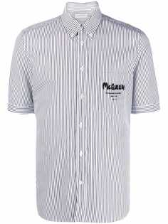 Alexander McQueen рубашка в полоску