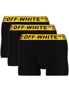 Off-White комплект из трех боксеров