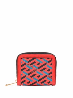 Versace кошелек с узором La Greca Signature