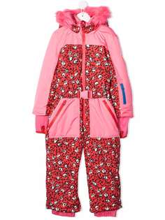 The Marc Jacobs Kids дутый комбинезон с капюшоном