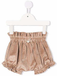Le Bebé Enfant бархатные шорты с эластичным поясом
