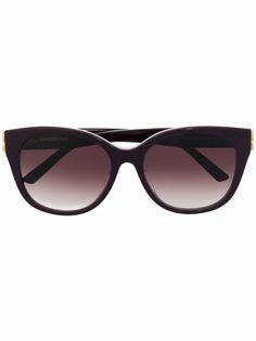 Balenciaga Eyewear солнцезащитные очки в оправе кошачий глаз