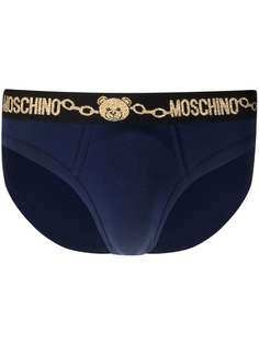 Moschino трусы-брифы с логотипом