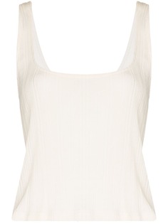 Skin Rayleigh ribbed tank top