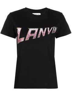 LANVIN футболка с логотипом