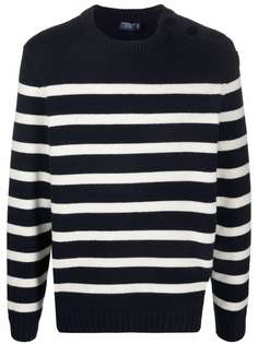 Saint James шерстяной джемпер в полоску