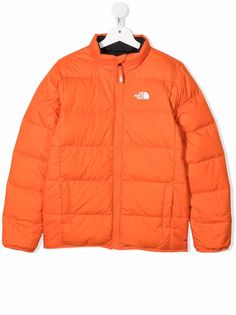 The North Face Kids пуховик с логотипом