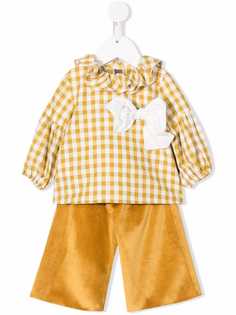 Little Bear спортивный костюм в клетку гингем