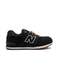New Balance Kids кроссовки с нашивкой-логотипом
