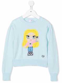 Chiara Ferragni Kids джемпер Chiara Mascot