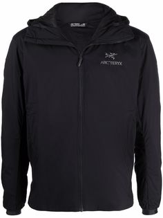 Arcteryx куртка с капюшоном и вышитым логотипом Arc'teryx