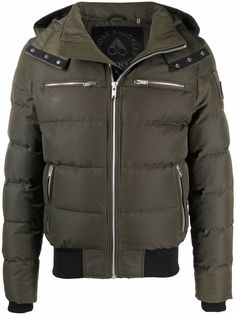 Moose Knuckles пуховик с карманами на молнии