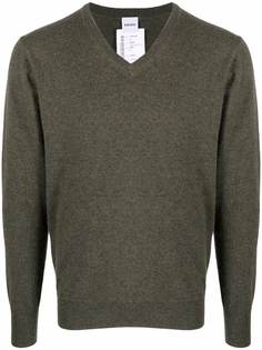 Aspesi кашемировый свитер с V-образным вырезом