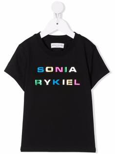 SONIA RYKIEL ENFANT футболка с логотипом