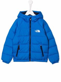 The North Face Kids пуховик с логотипом