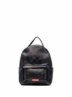 Sprayground рюкзак в клетку с нашивкой-логотипом