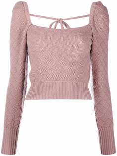 Giuseppe Di Morabito укороченный джемпер с узором