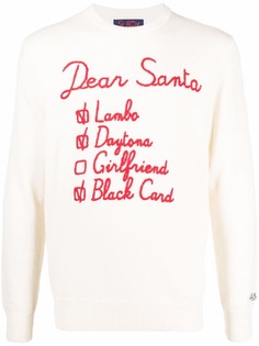 MC2 Saint Barth джемпер Heron с вышивкой