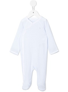 Ralph Lauren Kids пижама в полоску с вышитым логотипом