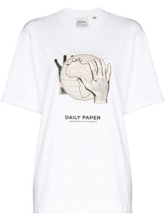 Daily Paper футболка оверсайз Hobe