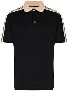 Gucci рубашка поло с логотипом Interlocking G