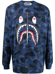 A BATHING APE® футболка с камуфляжным принтом Bape