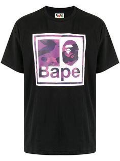 A BATHING APE® футболка с логотипом Bape