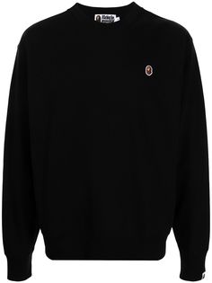 A BATHING APE® толстовка с вышитым логотипом Bape