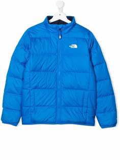 The North Face Kids пуховик с логотипом